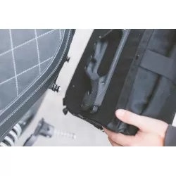 Legend Gear sacoche latéraleLC1 SW-Motech Black Edition 9,8 litres à fixer sur SLC support latéral droit