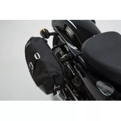 Legend Gear set sacoches et supports-Black Edition SW-Motech pour Harley Davidson Sportster 2004 et +