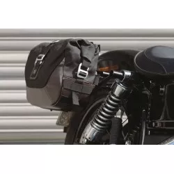 Legend Gear set sacoches et supports-Black Edition SW-Motech pour Harley Davidson Dyna Wide Glide 2009-2017