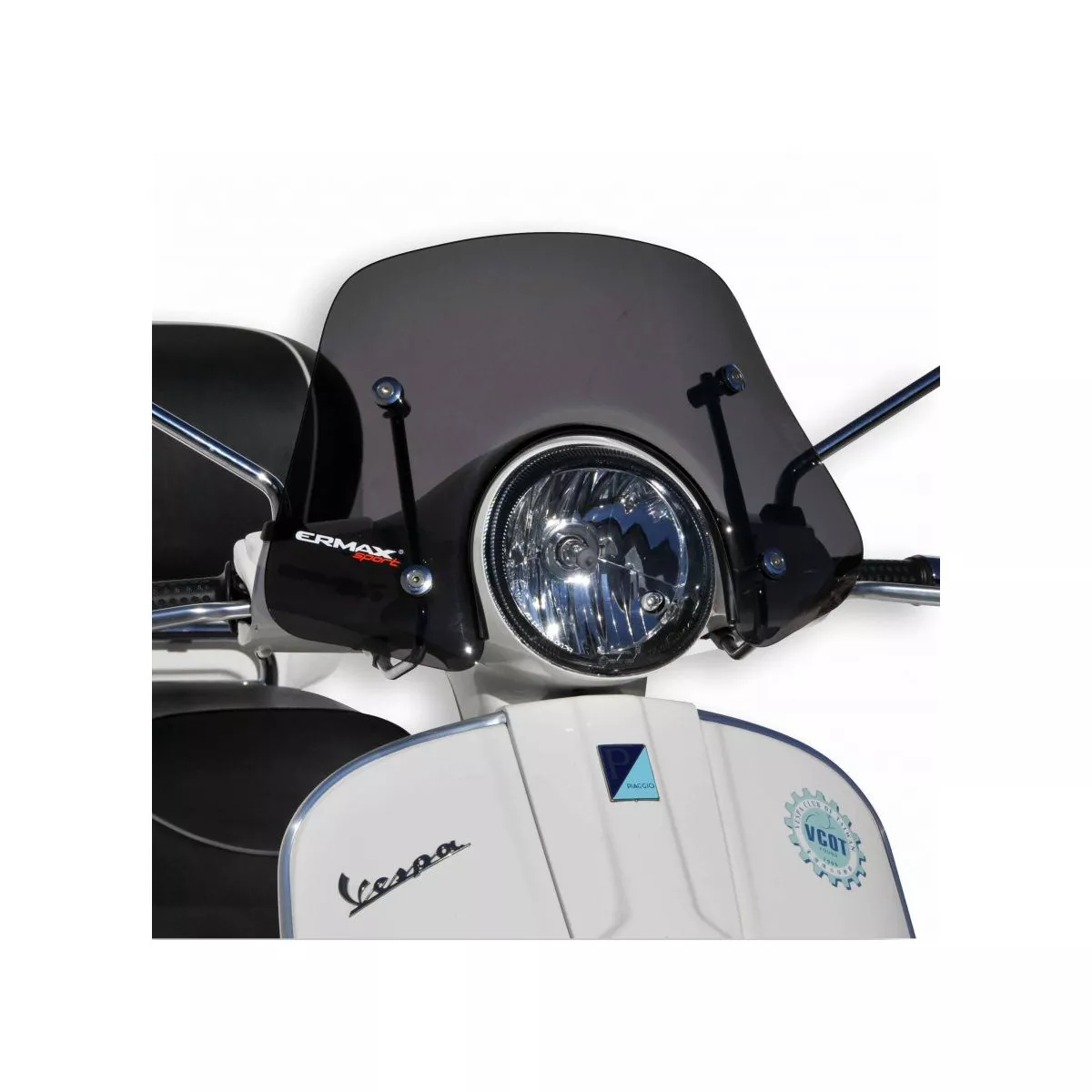Pare Brise Scooter Ermax Piccolo 30cm Pour Vespa 125 Et 300 GTS 2008 Et pare-brise-scooter-ermax-piccolo-30cm-pour-vespa-125-et-300-gts-2008-et