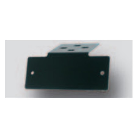 SUP00 MINI Support de plaque universel Ermax Aluminium noir 13x5cm