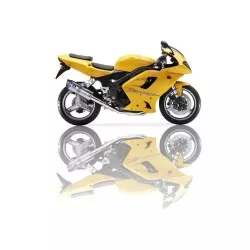 Echappement IXIL HEXOVAL XTREM EVOLUTION pour TRIUMPH T 955 i SPEED TRIPLE/DAYTONA 98-01