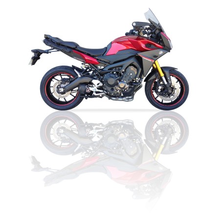 Echappement IXIL HEXOVAL XTREM BLACK pour YAMAHA MT 09 13-19, XSR 900 16-19 et Tracer 900 / 900 GT 15-19