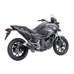 Echappement IXIL DUAL HYPERLOW XL BLACK EDITION pour HONDA NC 750 X/S/ INTEGRA 14-18