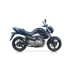 Echappement IXIL DUAL HYPERLOW XL BLACK EDITION pour SUZUKI GW 250 INAZUMA 12-13 COTE DROIT