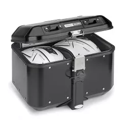 Top case, MONOKEY DLM46B GIVI Trekker DOLOMITI 46 litres noir Black Line 