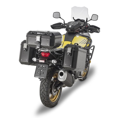 Valise latérale, top case, MONOKEY DLM30B GIVI Trekker DOLOMITI 30 litres noir, Black Line