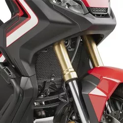 Grille de radiateur spécifique PR1156 GIVI en acier inox peinte en noire pour Honda XADV 750 2017 et +, Forza 750 2021 et +