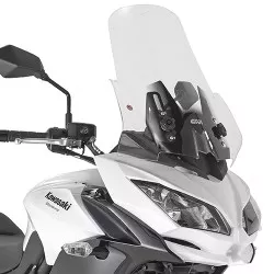 Bulle GIVI D4122ST Haute Protection (53x44cm) incolore pour Kawasaki Versys 650 2017 et +