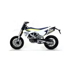 Collecteur racing ARROWW 72144PD Inox interchangeable avec l'original pour Husqvarna 701 Enduro / Supermoto 2017 et +