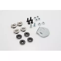 Kit dadaptation pour porte-bagages ADVENTURE-RACK Noir. Pour TRAX ADV/ION/EVO.