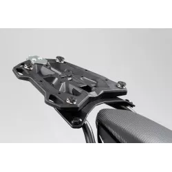 Platine dadaptation pour porte-bagage STREET-RACK Noir. Pour TRAX.
