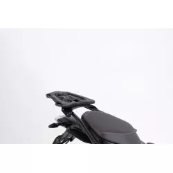 Plateau d'extension pour STREET-RACK. 45x30 cm. QUICK-LOCK. Aluminium. Noir.