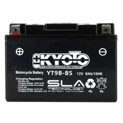 Batterie Kyoto KT9B-FA - SLA AGM - Sans Entretien - Prête à l'Emploi - Equivalente YT9B-BS