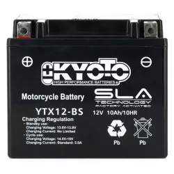 Batterie Kyoto GTX12-BS SLA-AGM - Sans Entretien - Prête à l'Emploi