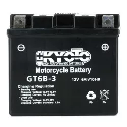 Kyoto - Batterie KT6B-3 - SLA AGM - Sans Entretien - Prête à l'Emploi