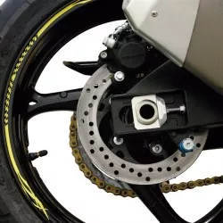 Liseré de jante moto - CHAFT - Tribal Delux Jaune