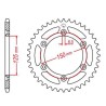 Esjot - Couronne Acier TT Ultralight Husaberg-Husqvarna-KTM - 520 - 51 Dents - Made in Germany