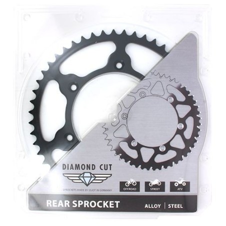Esjot - Couronne Acier TT Ultralight Husaberg-Husqvarna-KTM - 520 - 51 Dents - Made in Germany
