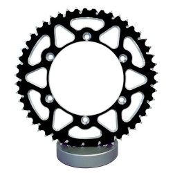 Esjot - Couronne Alu TT Husqvarna Noire - 520 - 51 Dents - Similaire JTA822 - Made in Germany