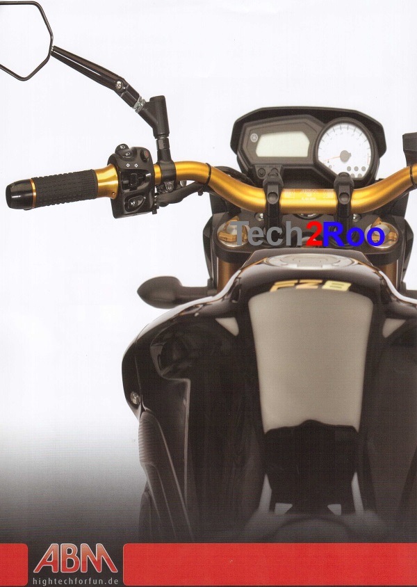 Guidon moto ABM BOOSTER 28,5mm